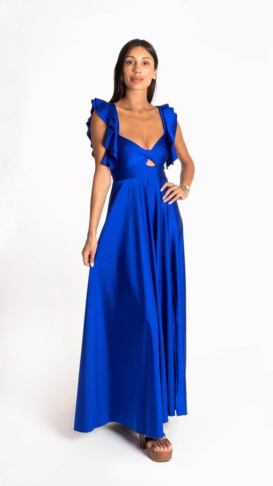 Vestido Kala Azul Rey - Cathalea