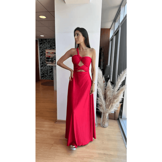 Vestido Nerea Rojo - Cathalea