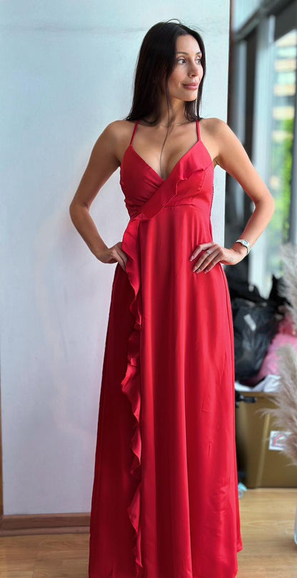Vestido Cristina - Rojo