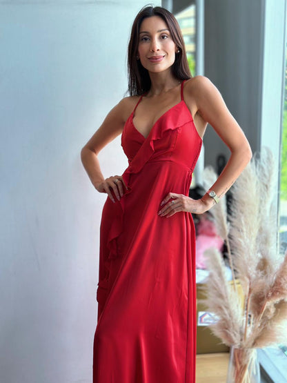 Vestido Cristina - Rojo
