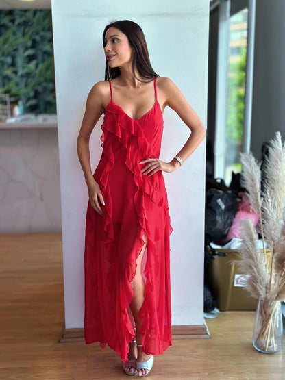 Vestido Luciana - Rojo