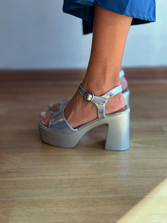Zapatos Fiesta - Plateados