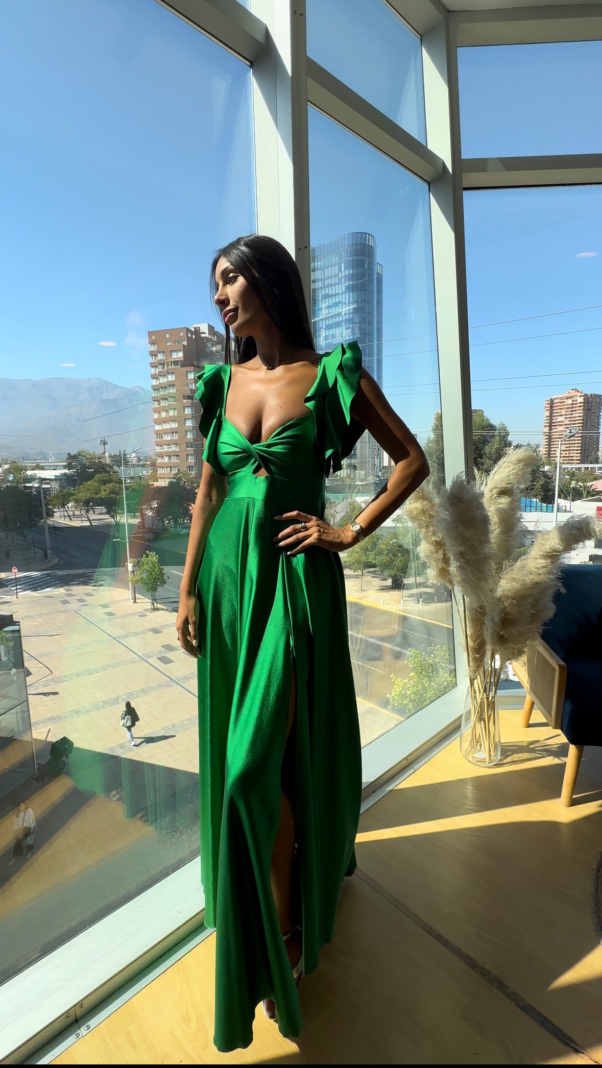 Vestido Kala Verde Cata